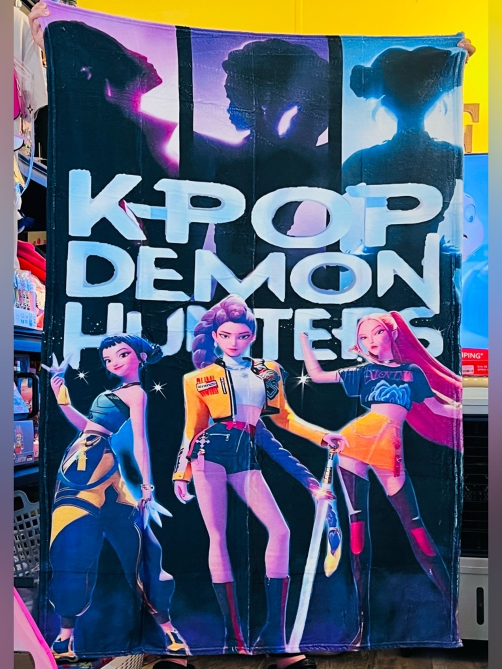 Kpop Demon Hunters Throw Blanket